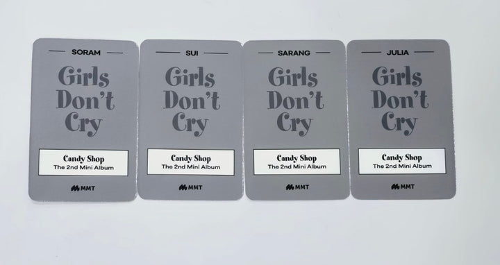 Candy Shop "Girls Don’t Cry" - MMT Pre-Order Benefit Photocard [24.6.24] - HALLYUSUPERSTORE