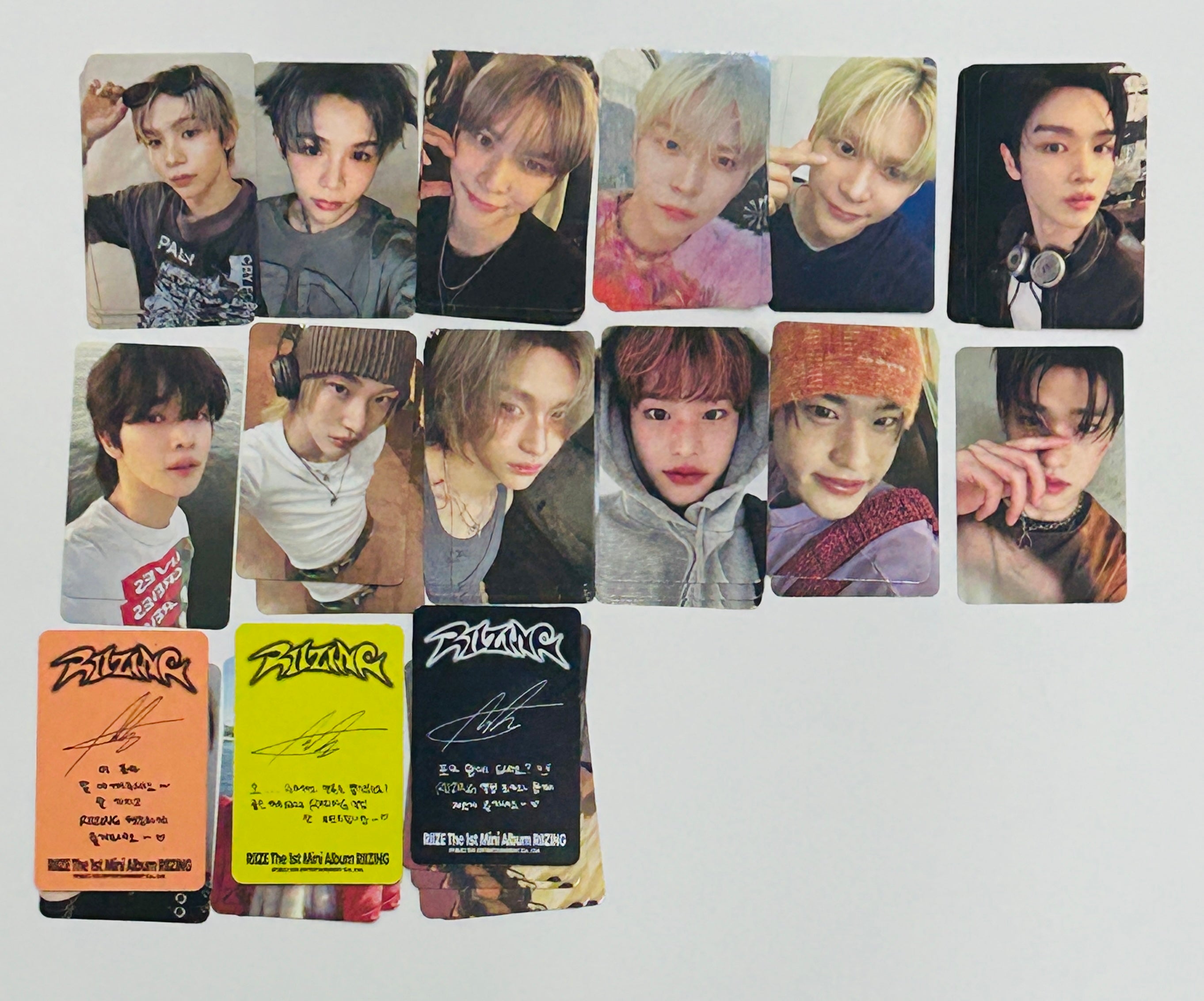 タレントカード riize RIIZE CONCERT TOUR RIIZING LOUD OFFICIAL MD [RANDOM TRADING CARD