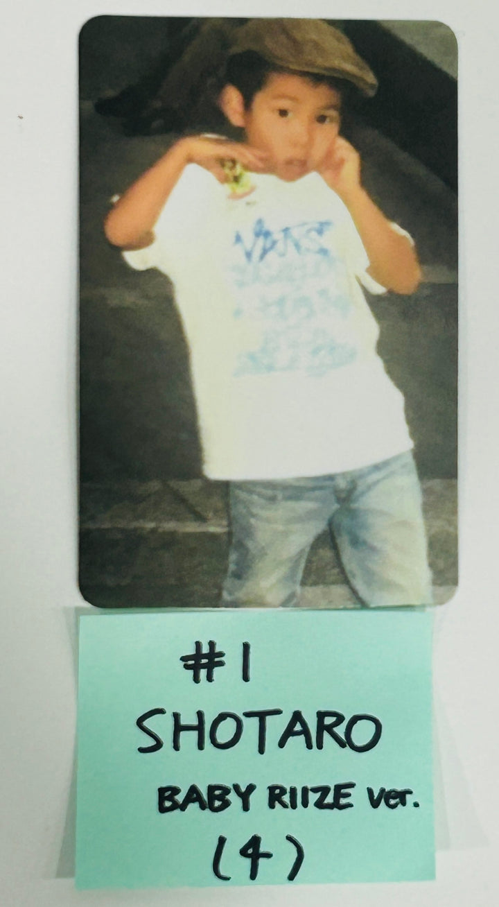 RIIZE "RIIZING" - Trading Photocard [BABY RIIZE Ver.] [24.6.24] - HALLYUSUPERSTORE