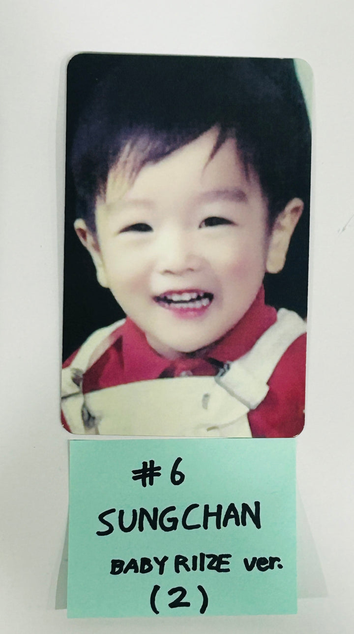 RIIZE "RIIZING" - Trading Photocard [BABY RIIZE Ver.] [24.6.24] - HALLYUSUPERSTORE