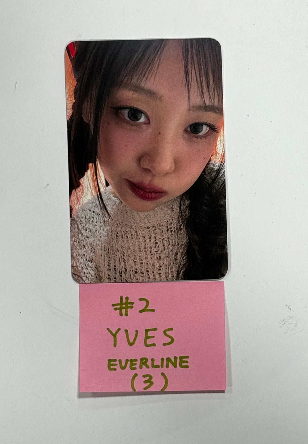 Yves "LOOP" - Everline Fansign Event Photocard [24.6.25] - HALLYUSUPERSTORE