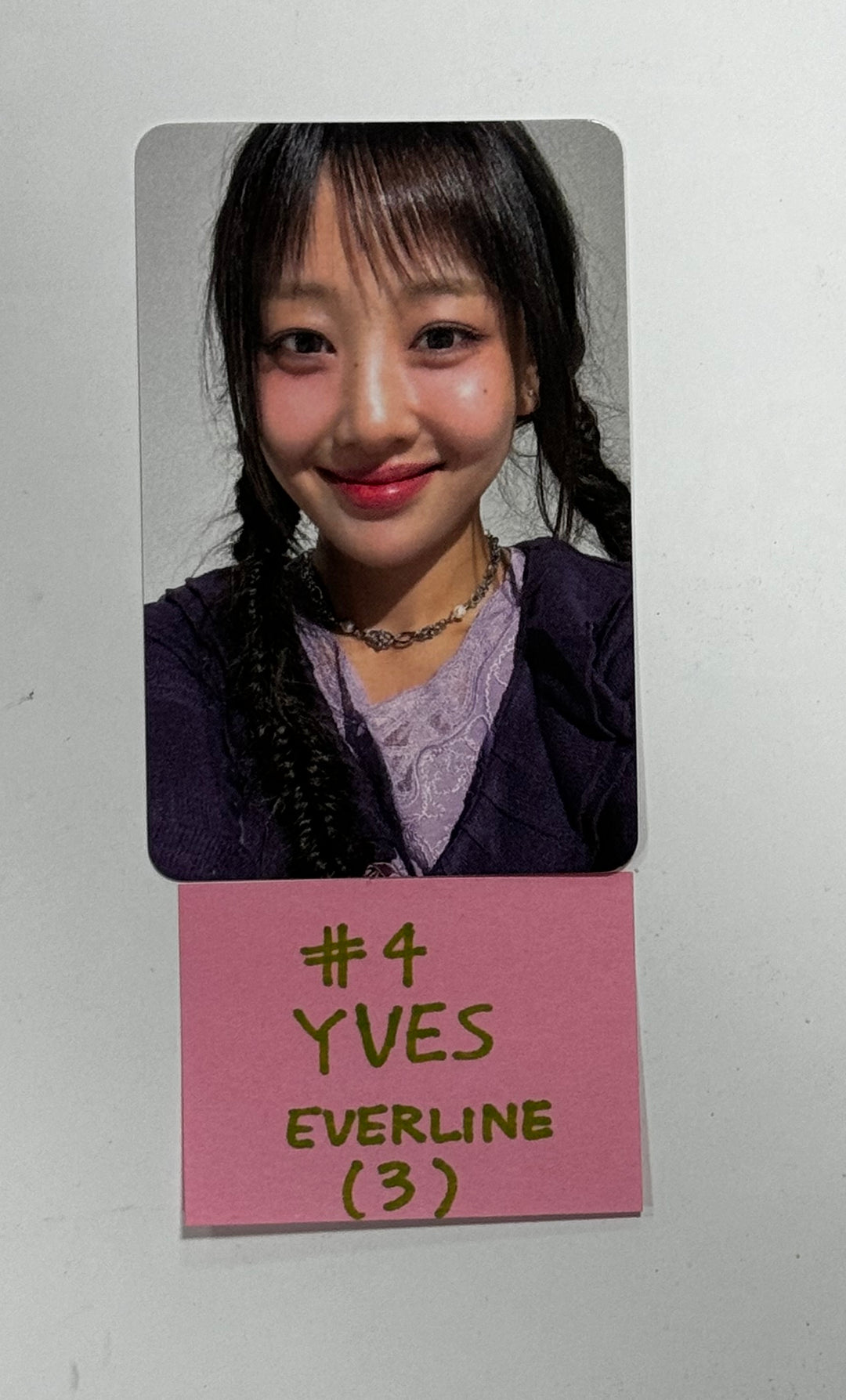 Yves "LOOP" - Everline Fansign Event Photocard [24.6.25] - HALLYUSUPERSTORE