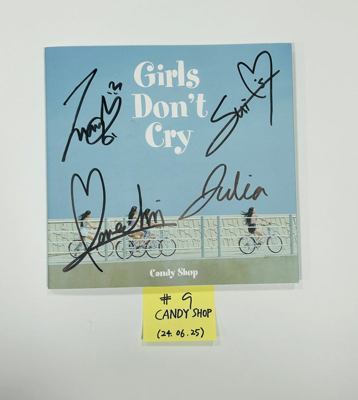 H1-Key "Love or Hate", Kwon Eunbi "Sabotage", Candy Shop "Girls Don't Dry" - Hand Autographed(Signed) Promo Album [24.6.25]