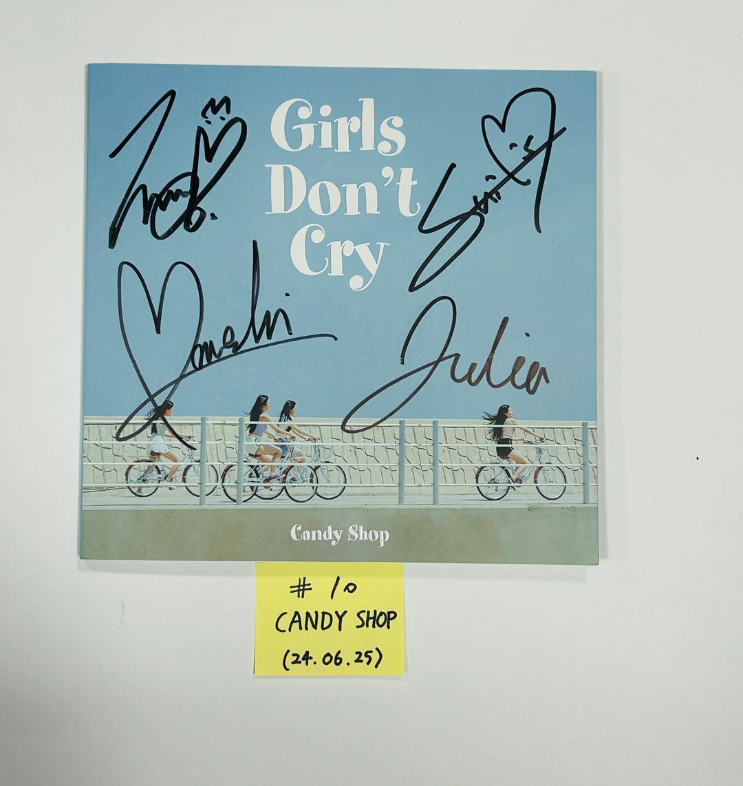 H1-Key "Love or Hate", Kwon Eunbi "Sabotage", Candy Shop "Girls Don't Dry" - Hand Autographed(Signed) Promo Album [24.6.25]