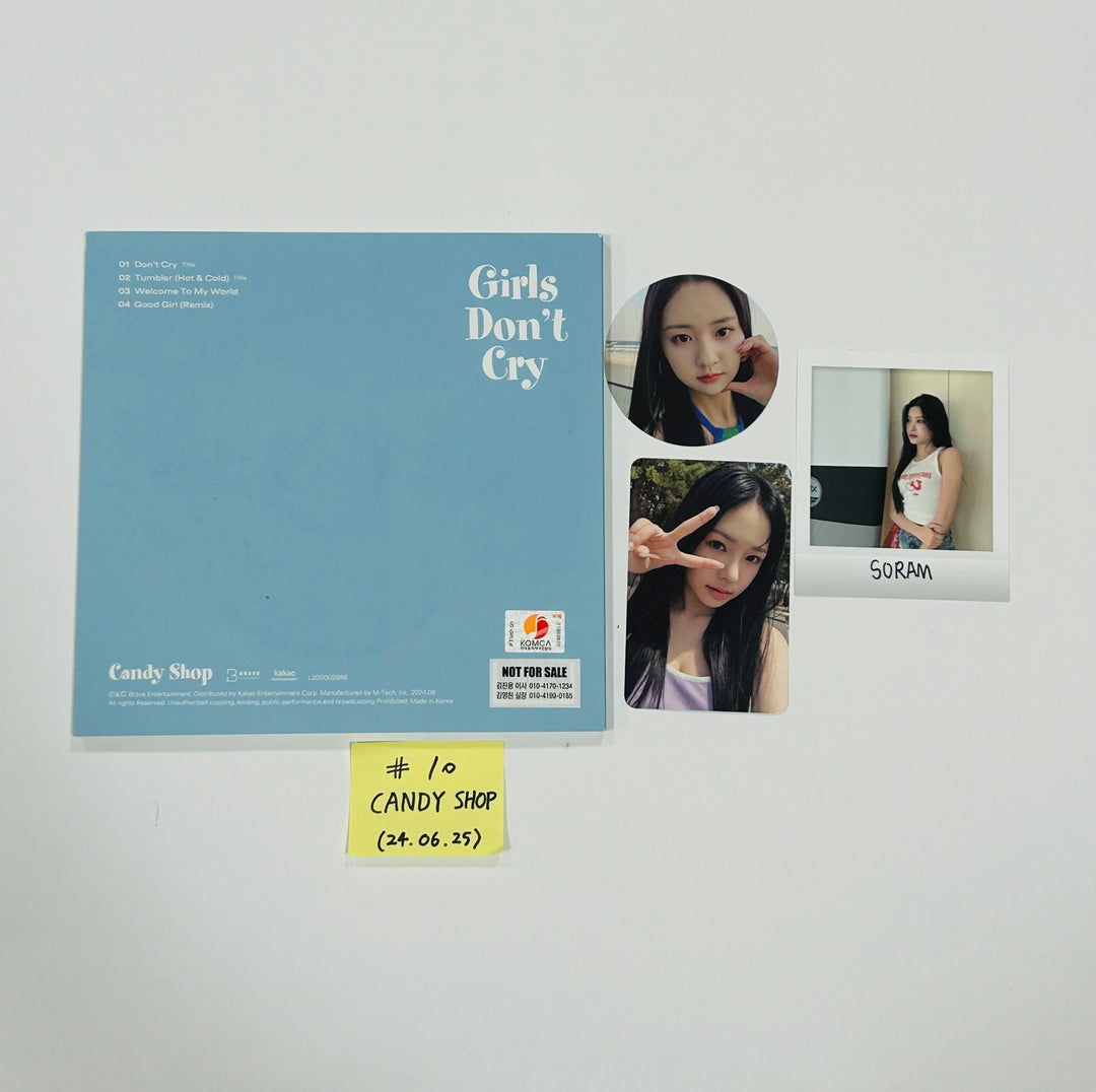 H1-Key "Love or Hate", Kwon Eunbi "Sabotage", Candy Shop "Girls Don't Dry" - Hand Autographed(Signed) Promo Album [24.6.25] - HALLYUSUPERSTORE