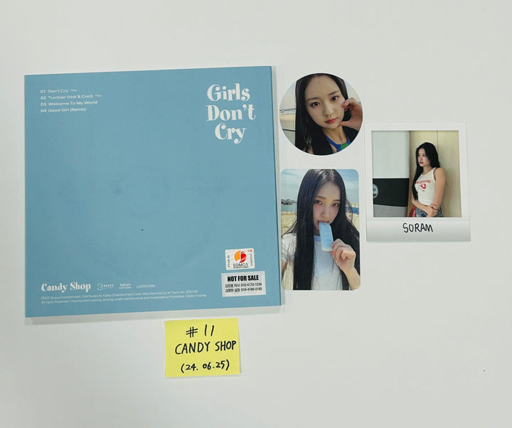 H1-Key "Love or Hate", Kwon Eunbi "Sabotage", Candy Shop "Girls Don't Dry" - Hand Autographed(Signed) Promo Album [24.6.25]