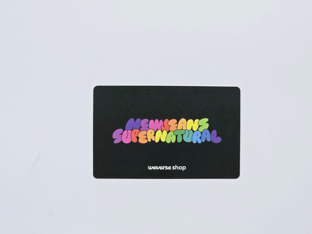 NewJeans "Supernatural" - Weverse Pre-Order Benefit Hologram Photocard [Drawstring Bag ver.] [24.6.26] - HALLYUSUPERSTORE