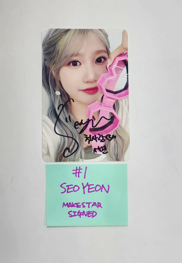 SeoYeon (of CSR) "L'heure Bleue : Prologue" - MakeStar Fansign Event Winner Signed Photocard, 2 Cut-Photo [24.06.27] - HALLYUSUPERSTORE