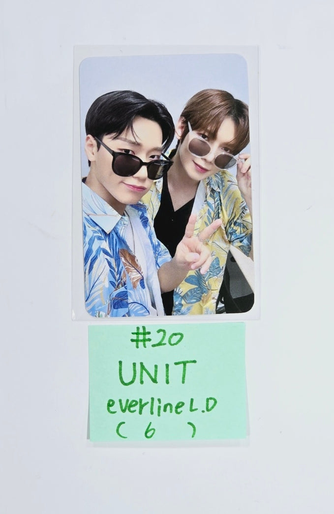 Ateez "GOLDEN HOUR : Part.1" - Everline Lucky Draw Event Photocard, Keyring [24.6.27] - HALLYUSUPERSTORE