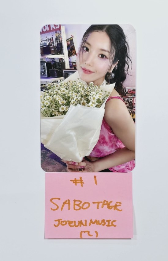 KWON EUNBI "SABOTAGE" - [Joeun Music, Dear My Muse] Fansign Event Photocard [24.6.28]
