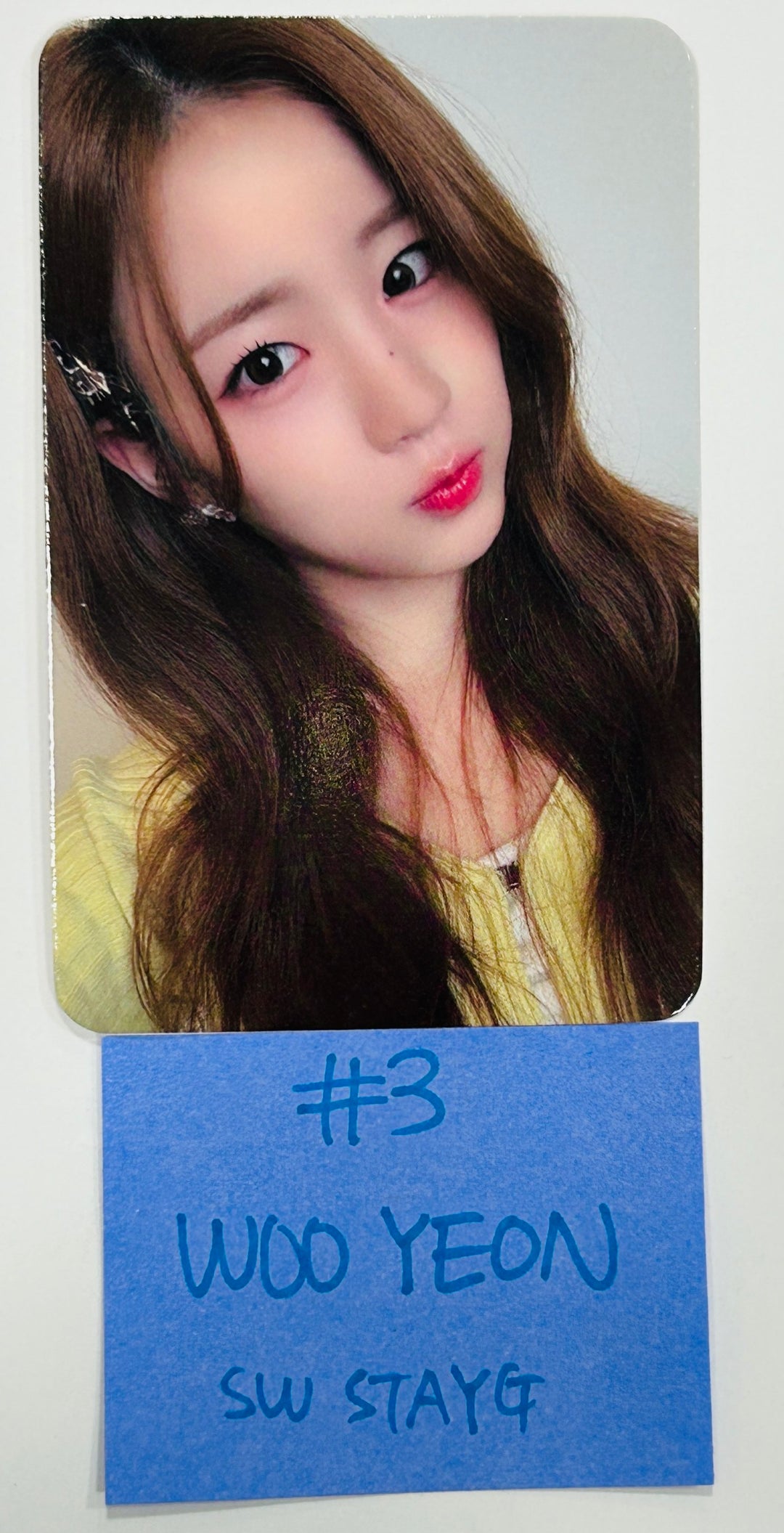 Wooah "Unframed" - Soundwave Fansign Event Photocard [StayG Ver.] [24.7.1]