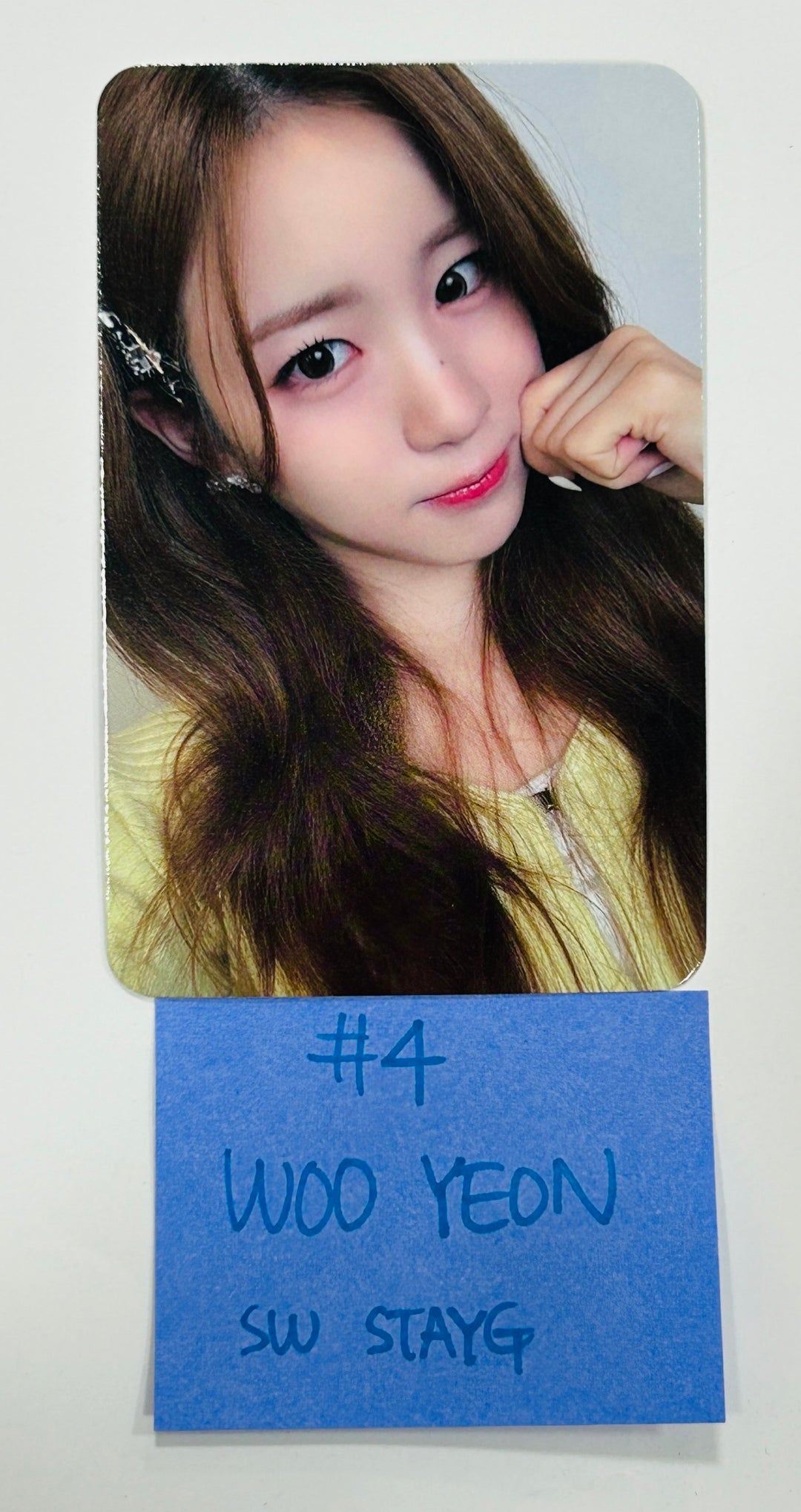 Wooah "Unframed" - Soundwave Fansign Event Photocard [StayG Ver.] [24.7.1]