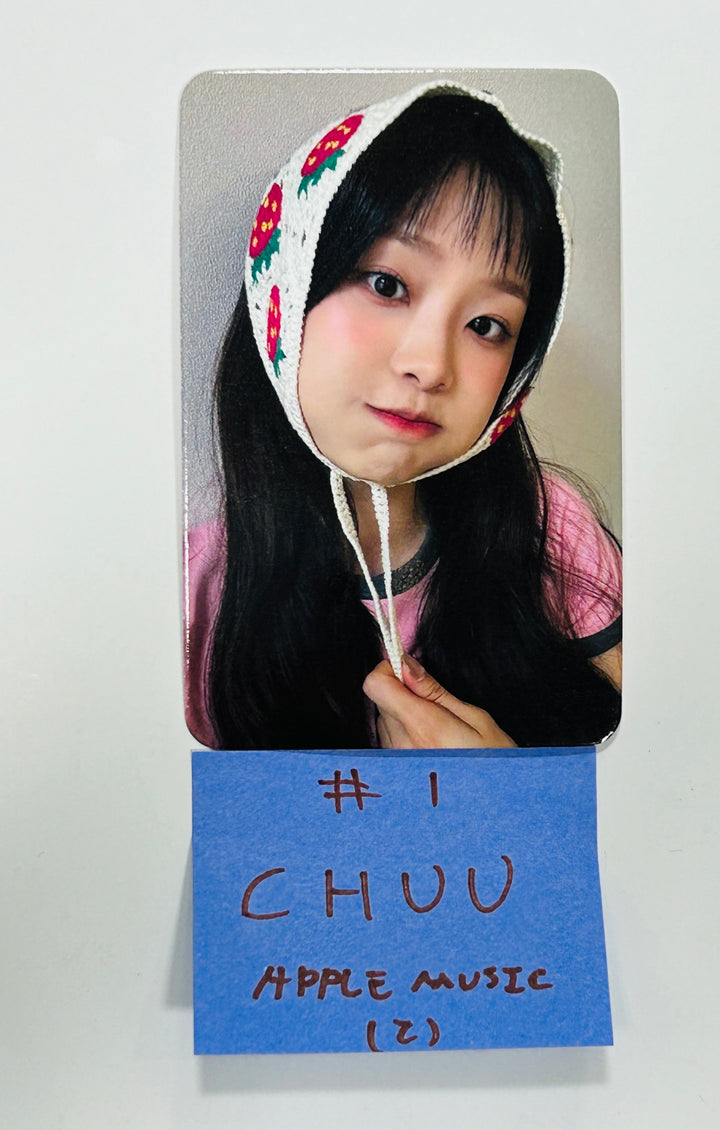 CHUU "Strawberry Rush" - Apple Music Fansign Event Photocard [24.7.1]