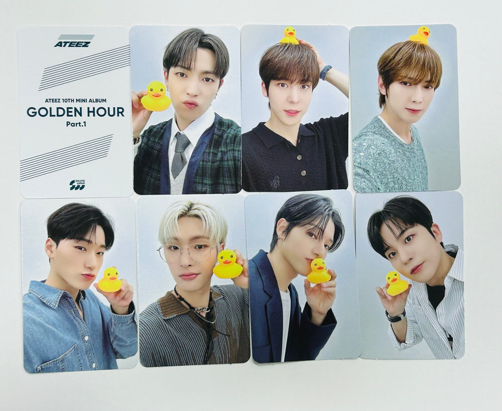 Ateez "GOLDEN HOUR : Part.1" - Apple Music Fansign Event Photocard [Digipack Ver.] [24.7.1] - HALLYUSUPERSTORE