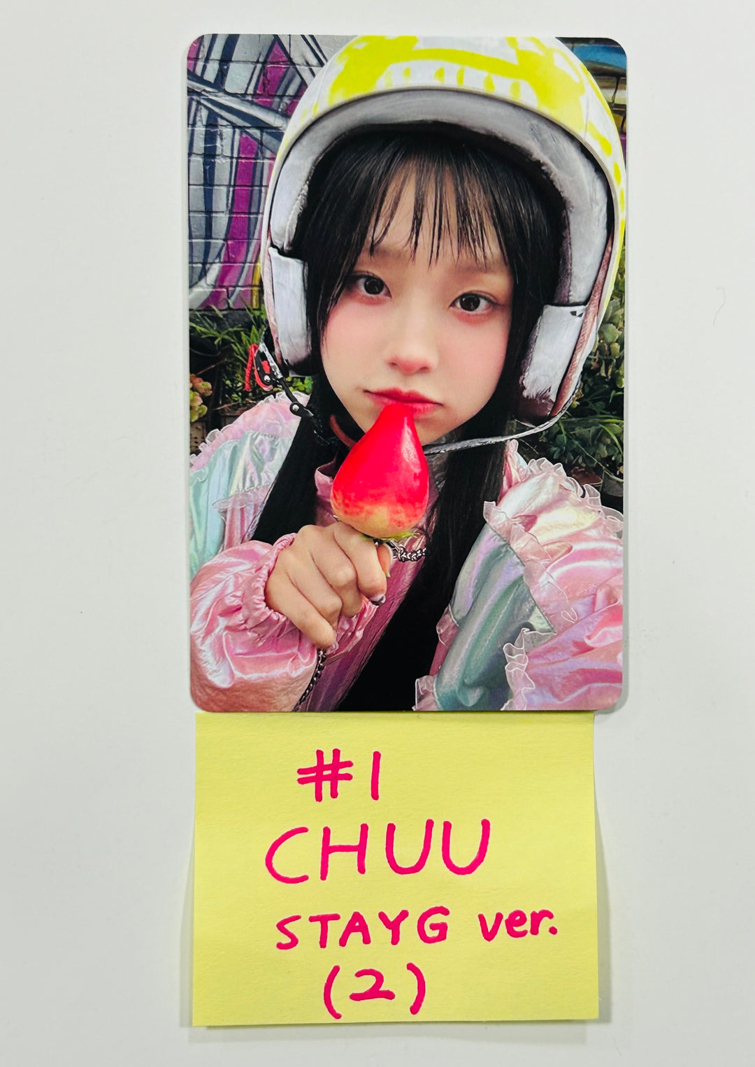 CHUU "Strawberry Rush" - Official Photocard (STAYG Album Ver.) [24.7.1]