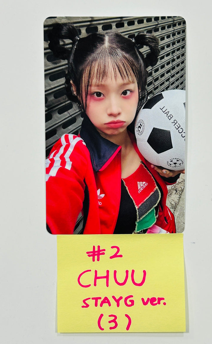 CHUU "Strawberry Rush" - Official Photocard (STAYG Album Ver.) [24.7.1]