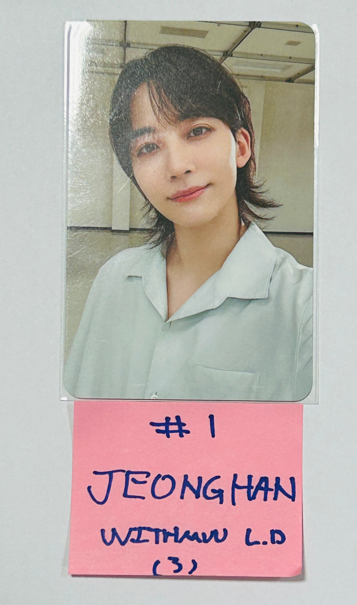 Jeonghan X Wonwoo (Of Seventeen) "This Man" - Withmuu Lucky Draw Event Photocard [24.7.2] - HALLYUSUPERSTORE