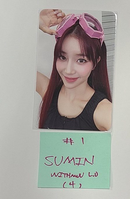 Sumin lucky draw photocard shops