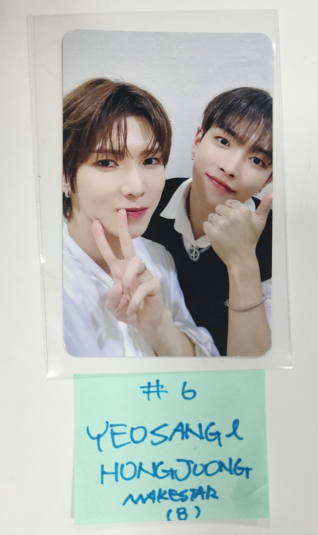 Ateez "GOLDEN HOUR : Part.1" - Makestar Fansign Event Photocard Round ...