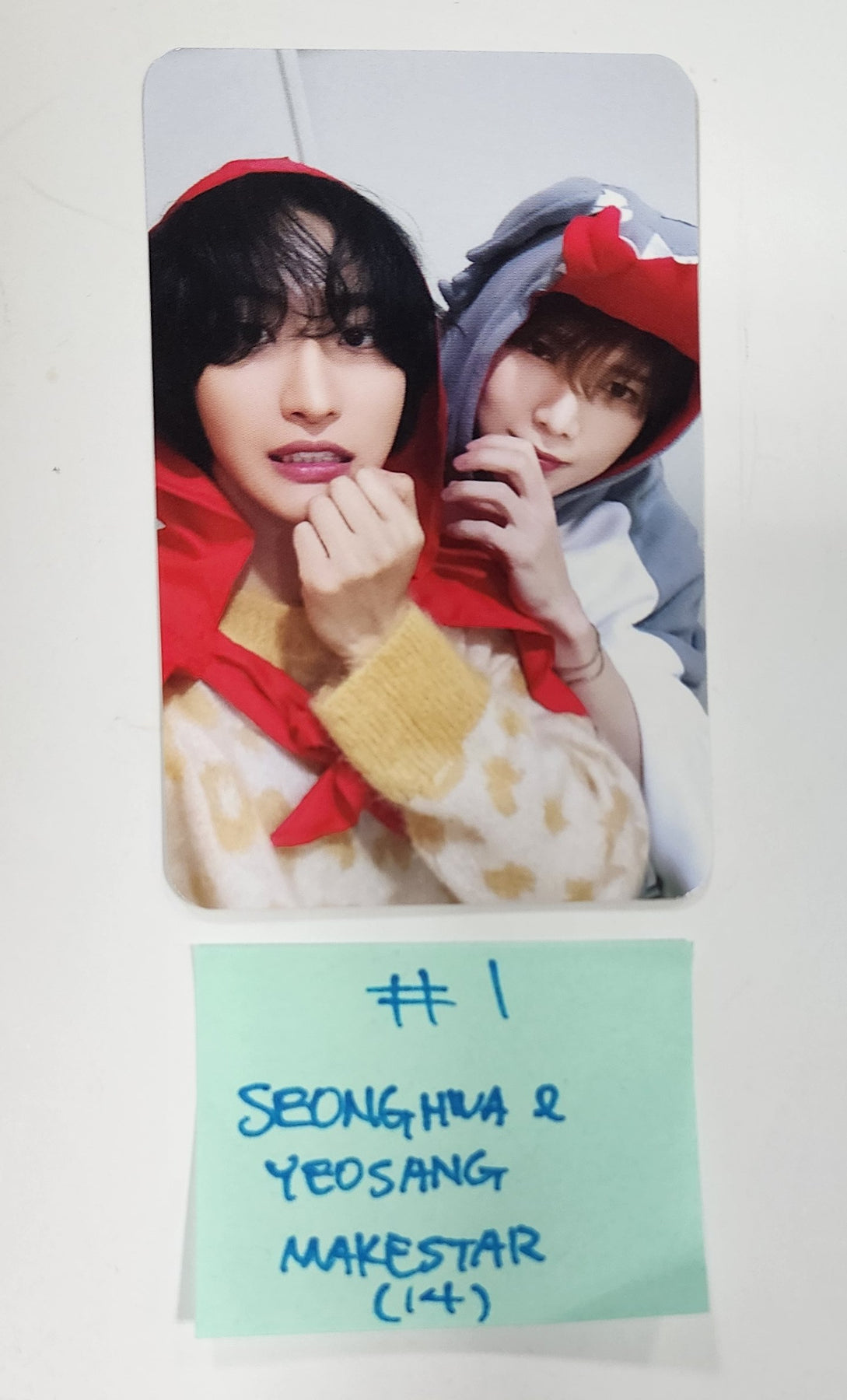 Ateez "GOLDEN HOUR : Part.1" - Makestar Fansign Event Photocard Round ...