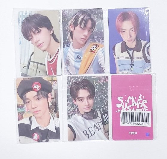 TWS "Summer Beat!" - Weverse Shop Lucky Draw Event Photocard [24.7.3] - HALLYUSUPERSTORE