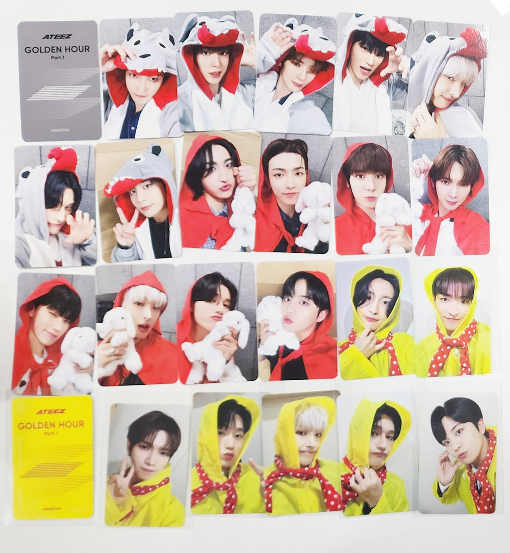 Ateez "GOLDEN HOUR : Part.1" - Makestar Fansign Event Photocard Round 3 [Poca Ver.] [24.7.3] - HALLYUSUPERSTORE