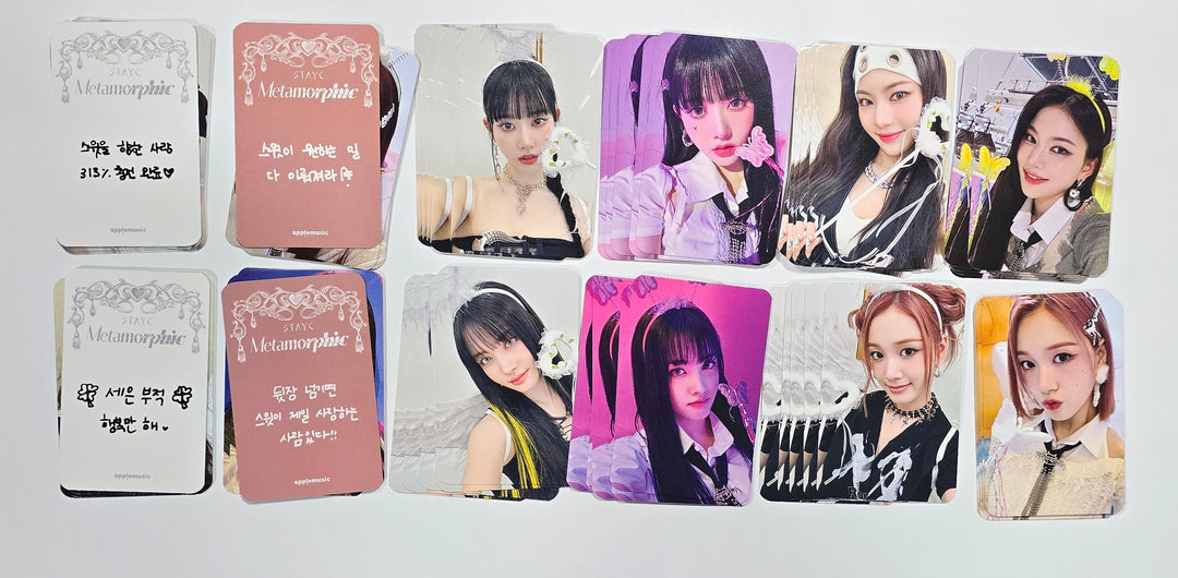 STAYC "Metamorphic" - Apple Music Lucky Draw Event Photocard [24.7.5]