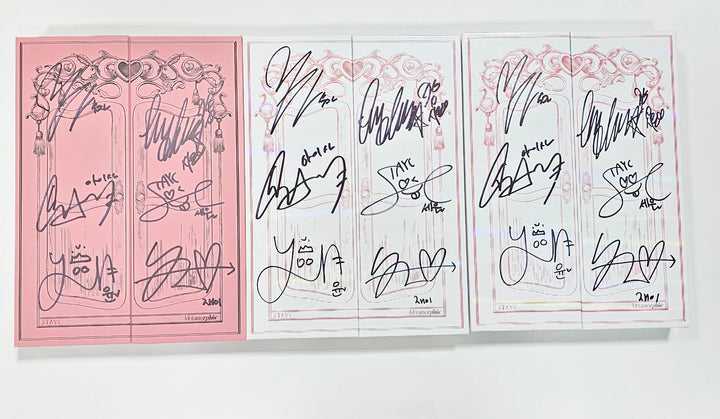 STAYC "Metamorphic"- Hand Autographed(Signed) Promo Album [24.7.5] - HALLYUSUPERSTORE