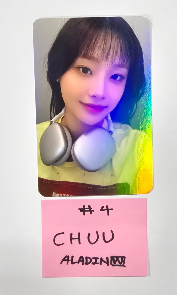 CHUU "Strawberry Rush" - Aladin Fansign Event Winner Hologram Photocard [24.7.5]