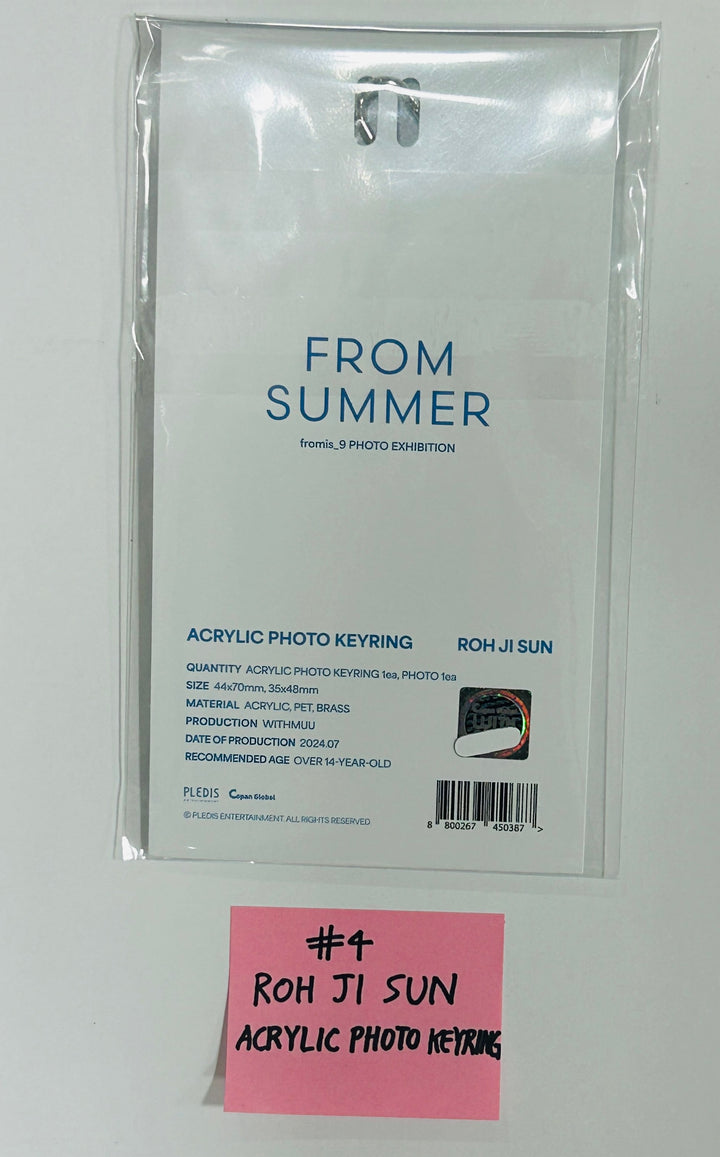 Fromis_9 "FROM SUMMER" Photo Exhibition - Official MD [Acrylic Photo Keyring, Photocard Deco Kit, Fabric Poster, Short-Sleeved ANORAK] [24.7.5]