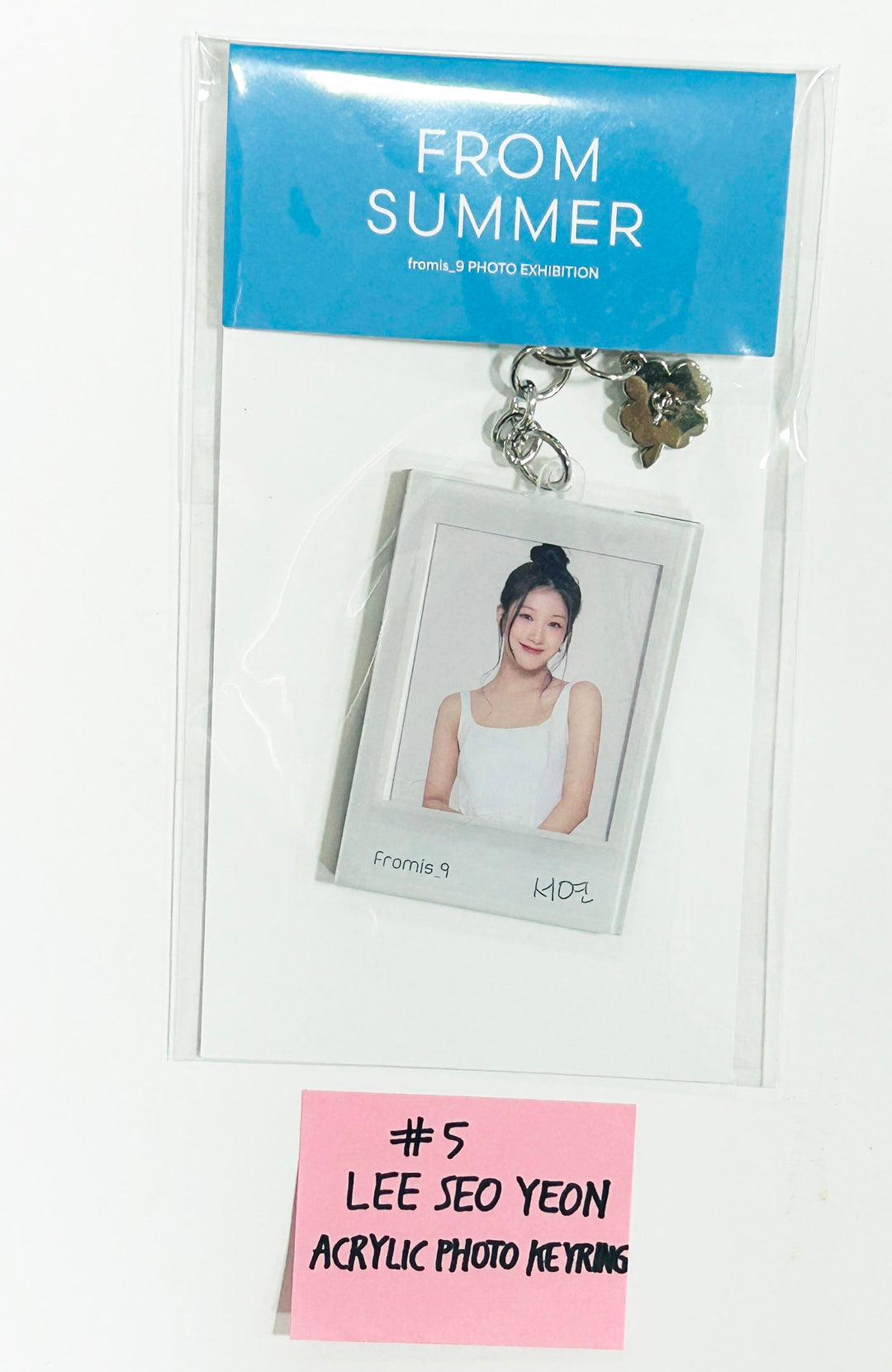 Fromis_9 "FROM SUMMER" Photo Exhibition - Official MD [Acrylic Photo Keyring, Photocard Deco Kit, Fabric Poster, Short-Sleeved ANORAK] [24.7.5]