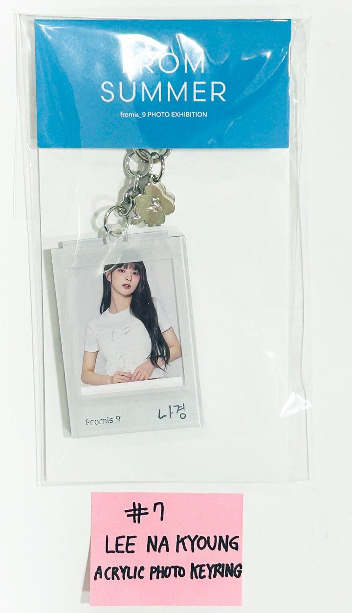 Fromis_9 "FROM SUMMER" Photo Exhibition - Official MD [Acrylic Photo Keyring, Photocard Deco Kit, Fabric Poster, Short-Sleeved ANORAK] [24.7.5] - HALLYUSUPERSTORE