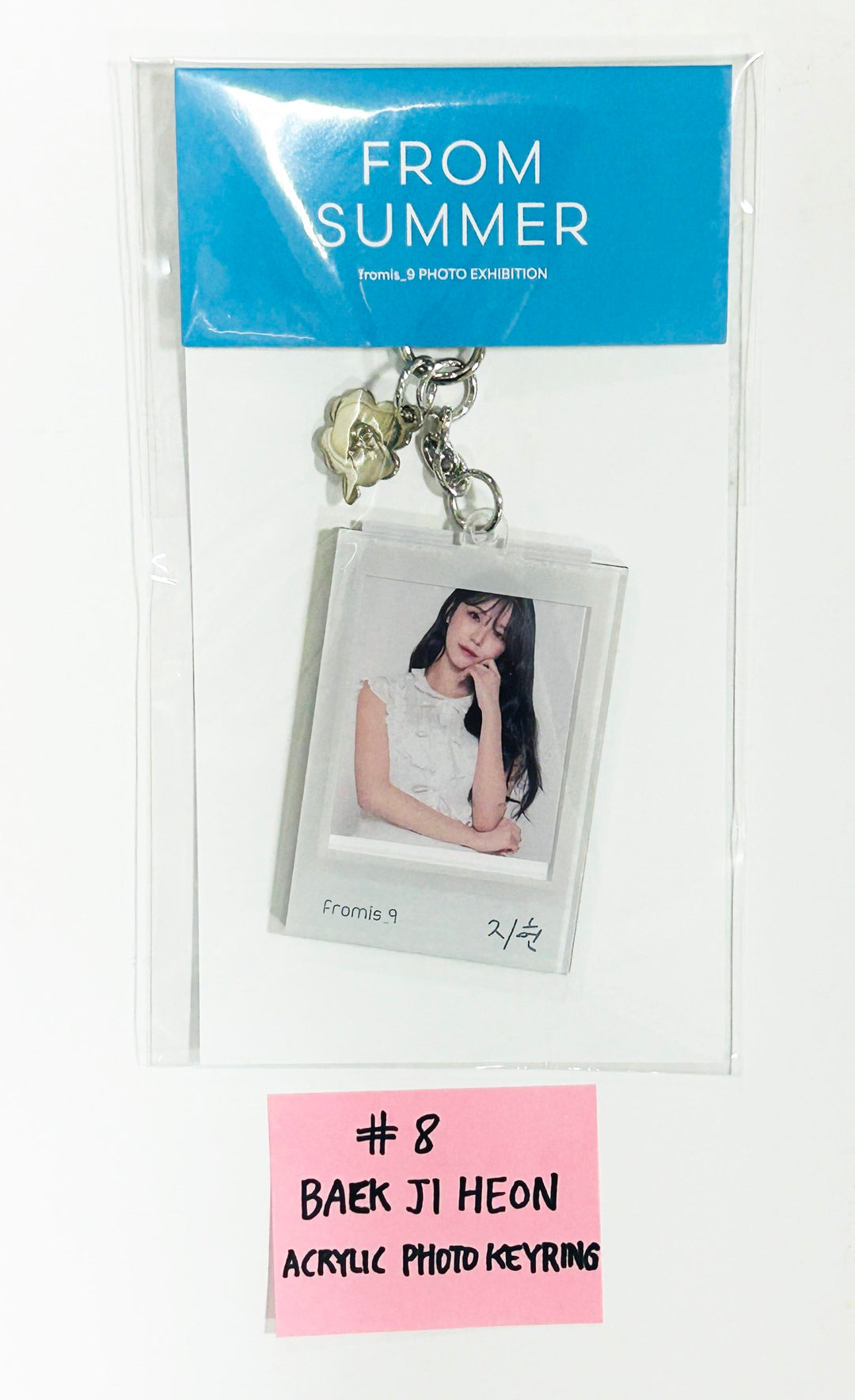 Fromis_9 "FROM SUMMER" Photo Exhibition - Official MD [Acrylic Photo Keyring, Photocard Deco Kit, Fabric Poster, Short-Sleeved ANORAK] [24.7.5]