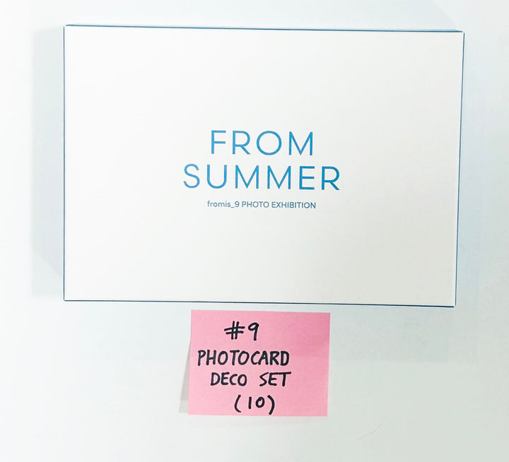 Fromis_9 "FROM SUMMER" Photo Exhibition - Official MD [Acrylic Photo Keyring, Photocard Deco Kit, Fabric Poster, Short-Sleeved ANORAK] [24.7.5] - HALLYUSUPERSTORE