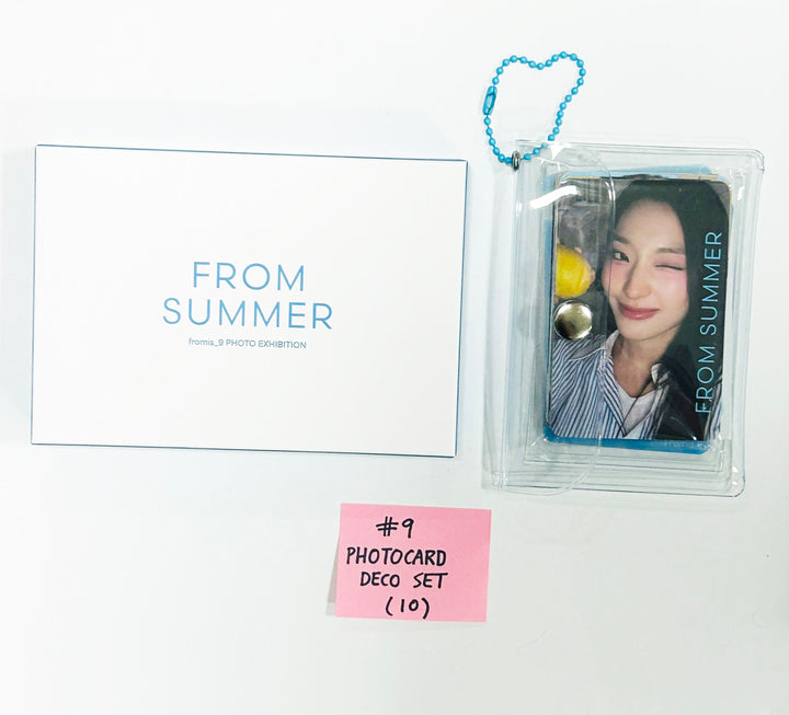 Fromis_9 "FROM SUMMER" Photo Exhibition - Official MD [Acrylic Photo Keyring, Photocard Deco Kit, Fabric Poster, Short-Sleeved ANORAK] [24.7.5]