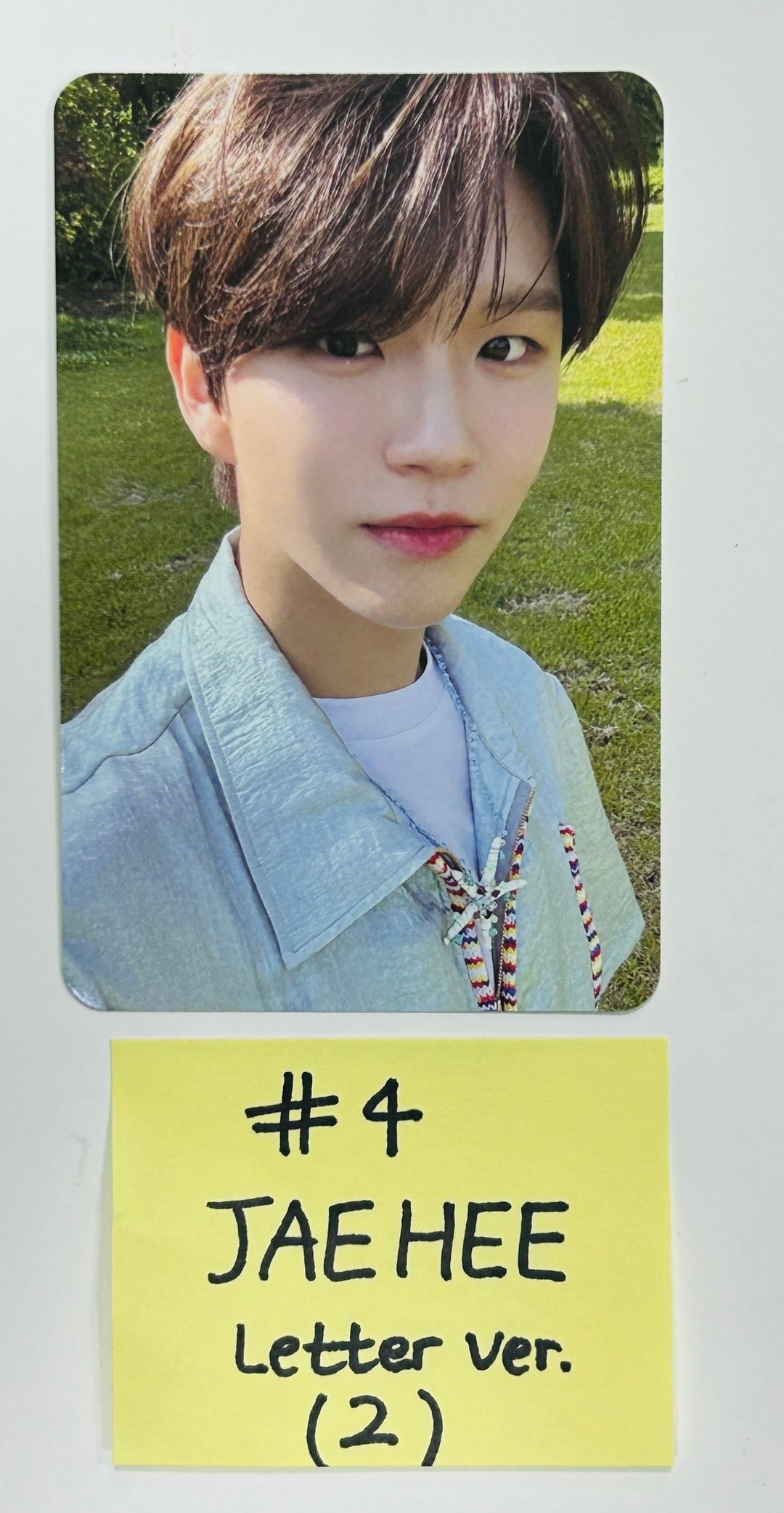 NCT WISH "Songbird" - Official Photocard [Letter Ver.] [24.7.5]