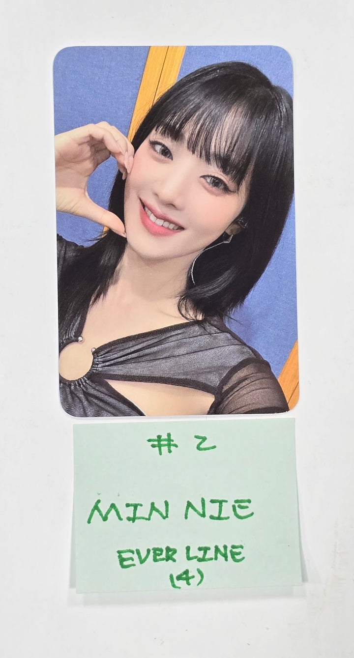 (g) I-DLE "2" 2nd Full Album - Everline Fansign Event Photocard Round 3 [24.7.8] - HALLYUSUPERSTORE