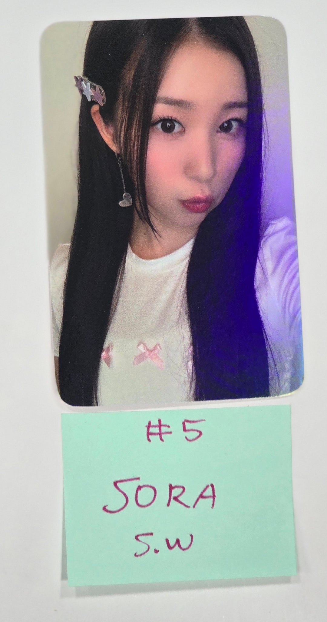 Wooah "Unframed" - Soundwave Fansign Event Hologram Photocard Round 2 [StayG Ver.] [24.7.8]