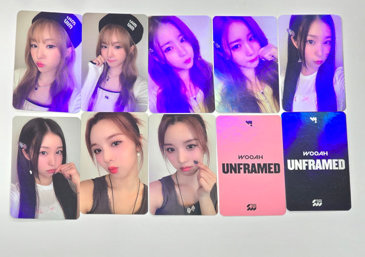 Wooah "Unframed" - Soundwave Fansign Event Hologram Photocard Round 2 [StayG Ver.] [24.7.8]