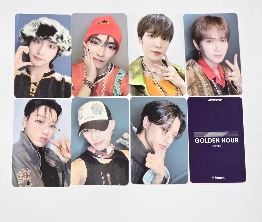 Ateez "GOLDEN HOUR : Part.1" - Fromm Event Photocard Round 2 [Digipack Ver.] [24.7.8] - HALLYUSUPERSTORE