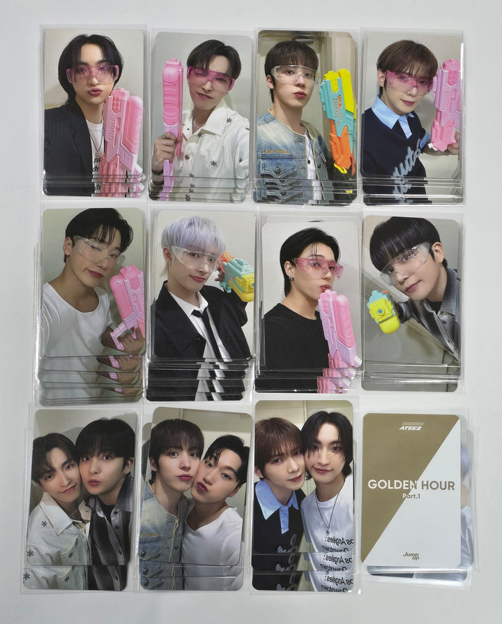 Ateez "GOLDEN HOUR : Part.1" - Jump Up Lucky Draw Event Photocard [Digipack Ver.] [24.7.9] - HALLYUSUPERSTORE