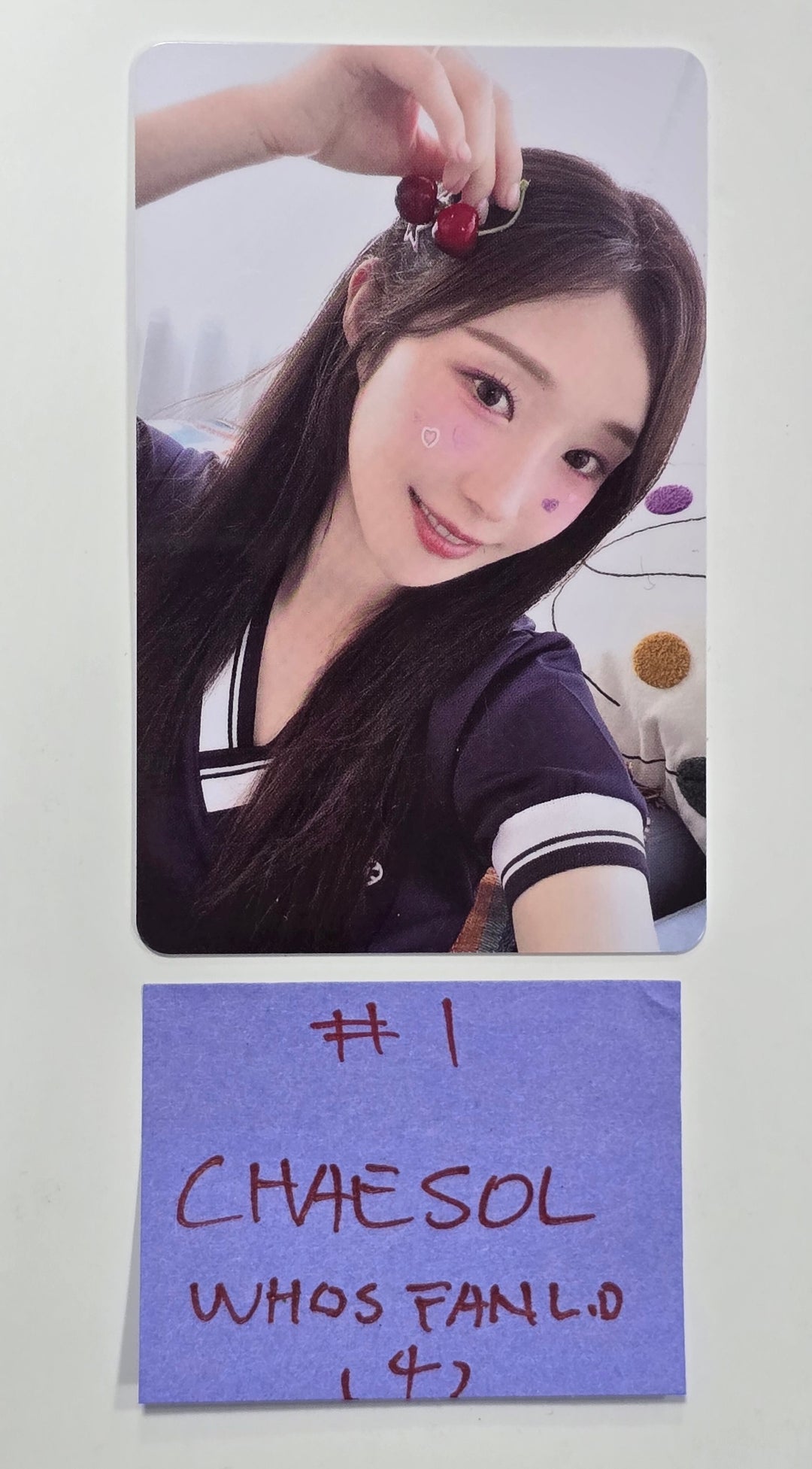 Cignature "Sweetie but Saltie" - Who's Fan Lucky Draw Event PVC Photocard [24.7.9] - HALLYUSUPERSTORE