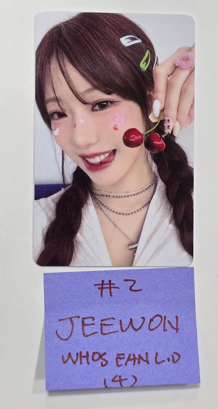 Cignature "Sweetie but Saltie" - Who's Fan Lucky Draw Event PVC Photocard [24.7.9]