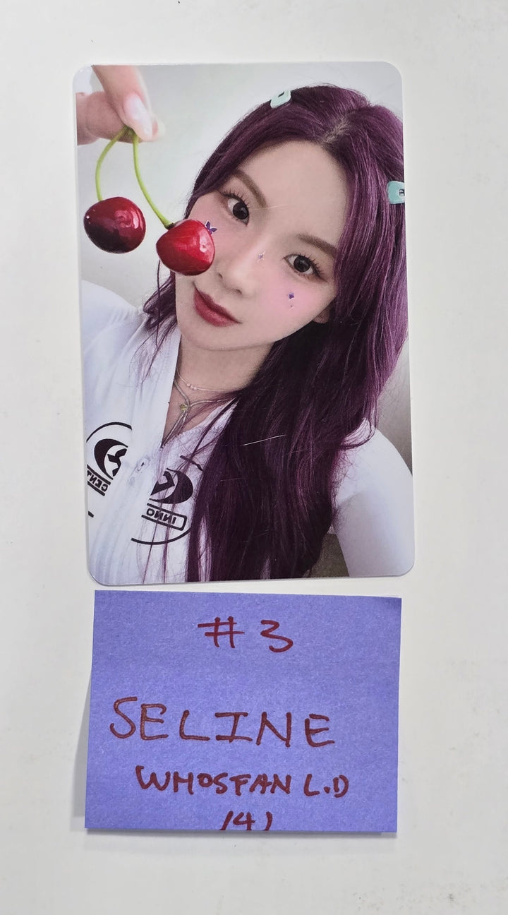 Cignature "Sweetie but Saltie" - Who's Fan Lucky Draw Event PVC Photocard [24.7.9]