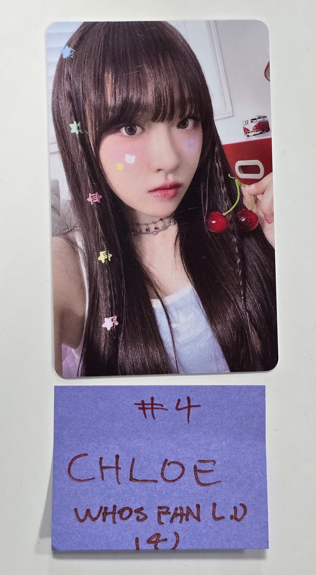 Cignature "Sweetie but Saltie" - Who's Fan Lucky Draw Event PVC Photocard [24.7.9] - HALLYUSUPERSTORE