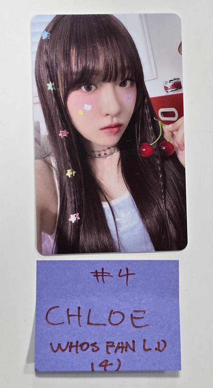 Cignature "Sweetie but Saltie" - Who's Fan Lucky Draw Event PVC Photocard [24.7.9]