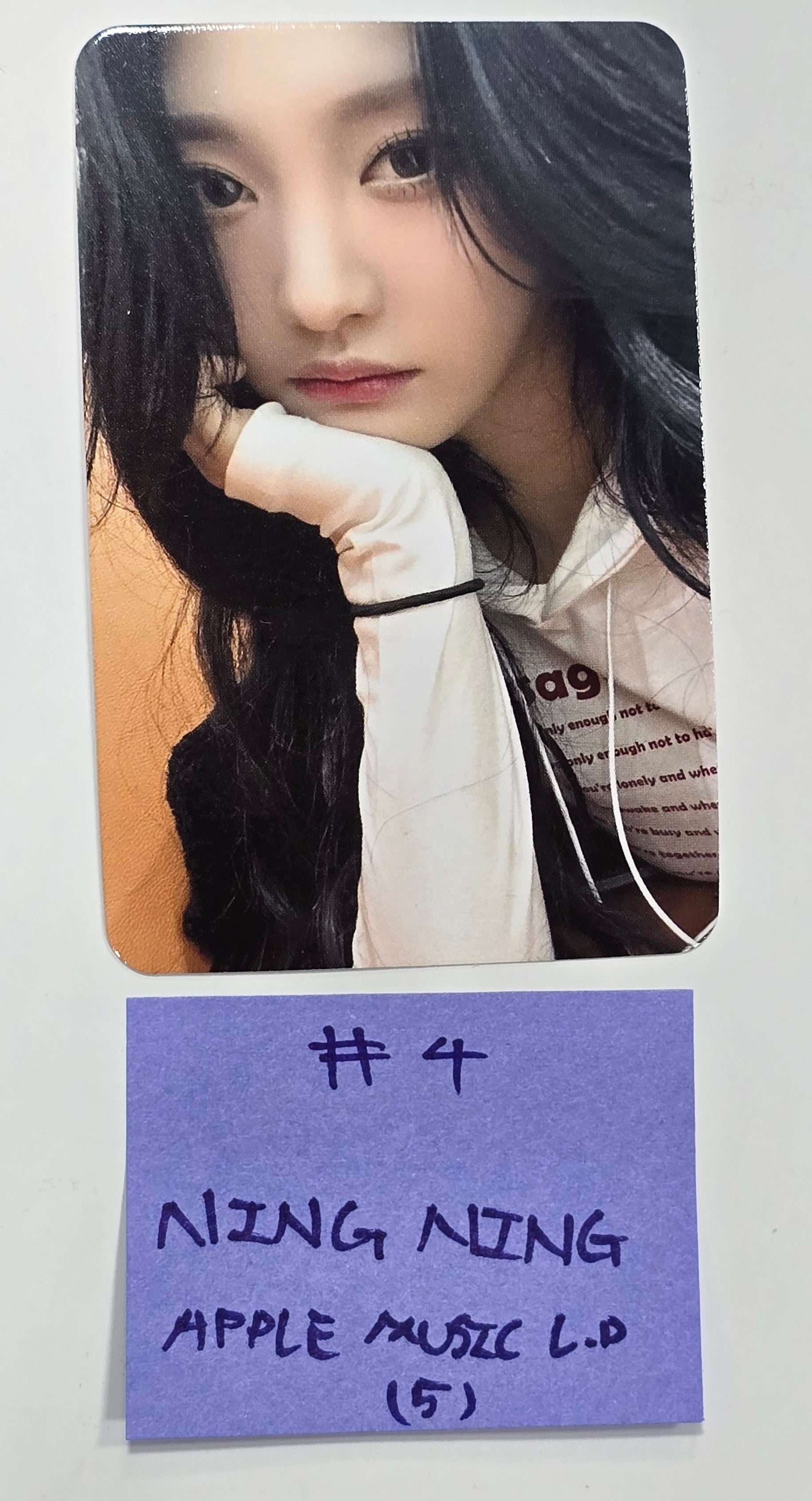 aespa Karina Armageddon FANSIGN EVENT IN TAIPEI Photocard PC