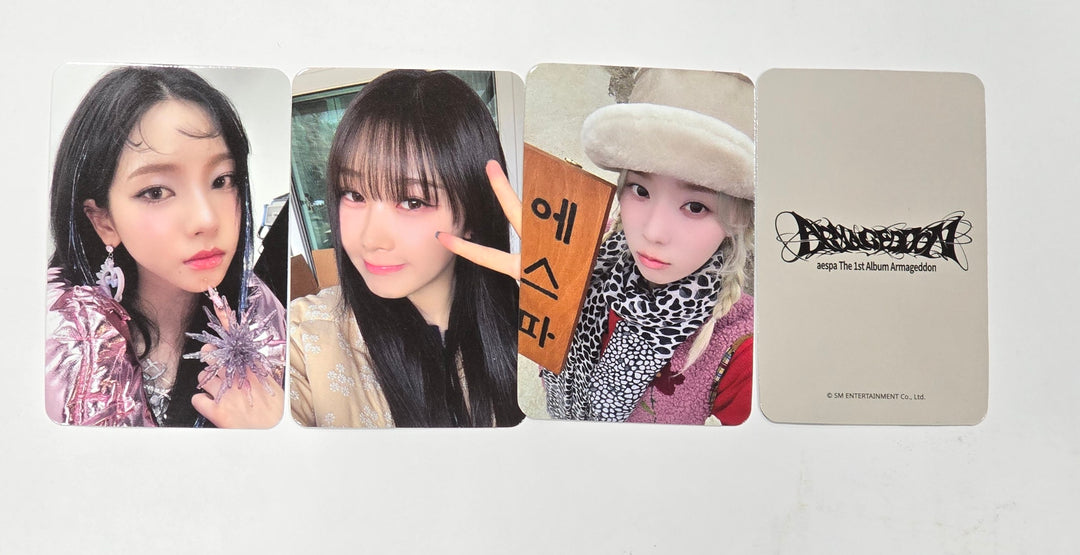 Aespa "Armageddon : The Mystery Circle" - Apple Music Lucky Draw Event Photocard [My Power Ver.] [24.7.9]