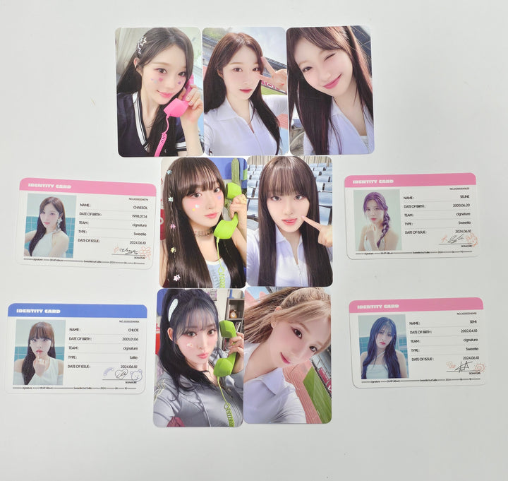 Cignature "Sweetie but Saltie" - Official Photocard, ID Photo [24.7.9]