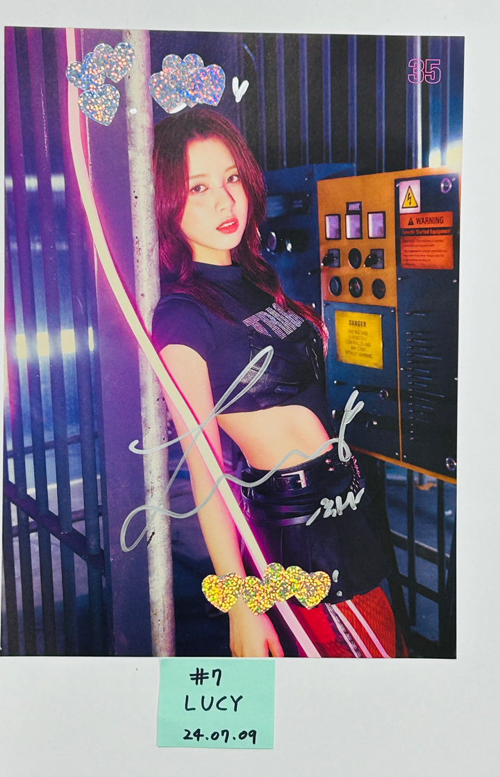 Wooah "Unframed" - A Cut Page From Fansign Event Album [24.7.9]